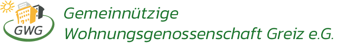 Logo GWG Gemeinnützige Wohnungsgenossenschaft Greiz e.G.